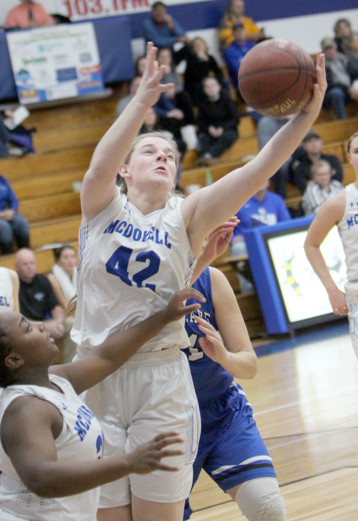 Clear Lake at McDonell girls basketball 12-9-19